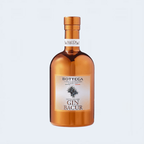 <h4>Bottega Distilled Dry Gin</h4>
                                    <div class='border-bottom my-3'></div> 
                                    <table id='alt-table' cellpadding='3' cellspacing='1' border='1' align='center' width='80%'>
                                        <thead id='head-dark'><tr><th>Quantity</th><th>Price/Unit</th></tr></thead>
                                        <tr><td>700ml</td><td class='price'>₹4750</td></tr>
                                    </table>
                                    <b class='text-start'>Description :</b>
                                            <p class='text-justify mt-2'>Bottega Bacur Gin owes its unique character to the botanicals used to produce it. Juniper berries from Tuscany, sage leaves from Veneto and lemon zest from Femminello Siracusano (Sicilian Lemons) are left to macerate in a solution of Italian Alps water and alcohol then double distilled.</p>