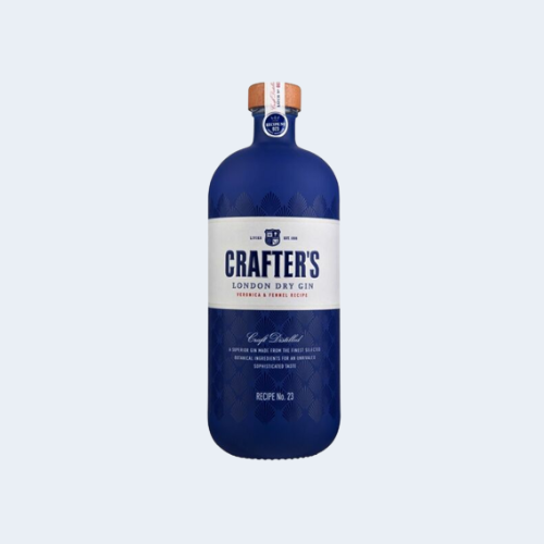 <h4>Crafter's London Dry Gin</h4>
                                    <div class='border-bottom my-3'></div> 
                                    <table id='alt-table' cellpadding='3' cellspacing='1' border='1' align='center' width='80%'>
                                        <thead id='head-dark'><tr><th>Quantity</th><th>Price/Unit</th></tr></thead>
                                        <tr><td>700ml</td><td class='price'>₹3560</td></tr>
                                    </table>
                                    <b class='text-start'>Description :</b>
                                            <p class='text-justify mt-2'>Crafter´s London Dry Gin is an artisanal gin made by love and passion in Estonia. The main dominating botanicals are aromatic veronica and spicy fennel, creating a truly remarkable gin.</p>