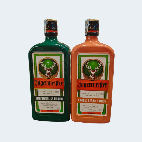 <h4>Jägermeister Limited Edition Liqueur</h4>
                                             <div class='border-bottom my-3'></div> 
                                            <table id='alt-table' cellpadding='3' cellspacing='1' border='1' align='center' width='80%'>
                                                <thead id='head-dark'><tr><th>Quantity</th><th>Price/Unit</th></tr></thead>
                                              
                                                <tr>
                                                    <td>700ml</td>
                                                    <td class='price'>₹3010 </td>
                                                </tr>
                                            </table>
                                            <b class='text-start'>Description :</b>
                                            <p class='text-justify mt-2'>
                                            Jägermeister is a German herbal liqueur, created in 1934, with an ABV of 35%. It is made by macerating 56 different herbs, spices, fruits, and roots in alcohol, then aging the blend in oak barrels for about a year before it is bottled. This results in a complex, bittersweet taste characterized by notes of licorice, cola cubes, dark chocolate, anise, ginger, citrus, and dried mint, with a syrupy sweetness balanced by spice. Its appearance is a deep amber with burgundy highlights
                                                .
                                            </p>