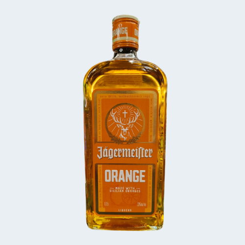 <h4>Jagermiester Orange</h4>
                                             <div class='border-bottom my-3'></div> 
                                            <table id='alt-table' cellpadding='3' cellspacing='1' border='1' align='center' width='80%'>
                                                <thead id='head-dark'><tr><th>Quantity</th><th>Price/Unit</th></tr></thead>
                                                 <tr>
                                                    <td>750ml</td>
                                                    <td class='price'>₹3520</td>
                                                </tr>
                                                
                                            </table>
                                            <b class='text-start'>Description :</b>
                                            <p class='text-justify mt-2'>
                                     Jägermeister Orange is a zesty, 33% ABV twist on the classic herbal liqueur, blending the original 56 botanicals with natural, sun-ripened Sicilian orange zest. It offers a smoother, lighter, and more refreshing, citrus-forward taste profile, specifically designed to be served ice-cold as a -18°C shot or in spritz-style cocktails.
                                            </p>