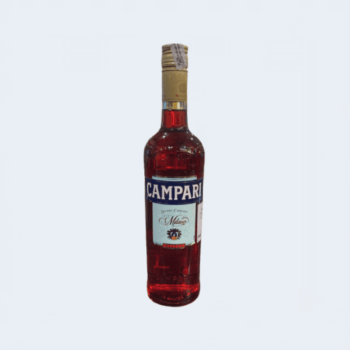 <h4>Campari Liqueur</h4>
                                    <div class='border-bottom my-3'></div>
                                    <table id='alt-table' cellpadding='3' cellspacing='1' border='1' align='center' width='80%'>
                                        <thead id='head-dark'><tr><th>Quantity</th><th>Price/Unit</th></tr></thead>
                                        <tr><td>750ml</td><td class='price'>₹2490</td></tr>
                                    </table>
                                    <b class='text-start'>Description :</b>
                                            <p class='text-justify mt-2'>Campari is an Italian alcoholic liqueur, considered an apéritif (20.5%, 21%, 24%, 25%, or 28.5% ABV, depending on the country where it is sold), obtained from the infusion of herbs and fruit (including chinotto and cascarilla) in alcohol and water.</p>