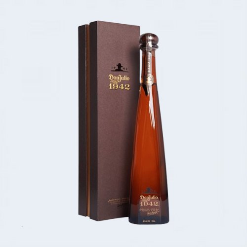 <h4>DON JULIO TEQUILA 1942 Tequila</h4>
                                             <div class='border-bottom my-3'></div> 
                                            <table id='alt-table' cellpadding='3' cellspacing='1' border='1' align='center' width='80%'>
                                                <thead id='head-dark'><tr><th>Quantity</th><th>Price/Unit</th></tr></thead>
                                                <tr><td>750ml</td><td class='price'>₹19020</td></tr>
                                            </table>
                                            <b class='text-start'>Description :</b>
                                            <p class='text-justify mt-2'>
                                                Tequila Don Julio 1942 presenta un tono dorado brillante. Al acercar la copa, se revelan aromas intensos de caramelo y chocolate. En boca experimenta un cálido sabor a roble, enriquecido con matices de vainilla y agave tostado.
                                            </p>