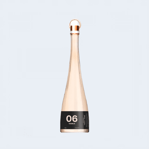 <h4>06 Rose Vodka</h4>
                                        <div class='border-bottom my-3'></div> 
                                    <table id='alt-table' cellpadding='3' cellspacing='1' border='1' align='center' width='80%'>
                                        <thead id='head-dark'><tr><th>Quantity</th><th>Price/Unit</th></tr></thead>
                                        <tr><td>700ml</td><td class='price'>₹5640</td></tr>
                                    </table>
                                    <b class='text-start'>Description :</b>
                                            <p class='text-justify mt-2'>06 Rose Vodka is a super-premium vodka made using an extract of the finest Organic Rosé wine from Chateau Vert, AOP 'Côte de Provence' which is infused into smooth, French winter wheat Vodka to create a spirit that delivers a French Riviera explosion on your taste buds.