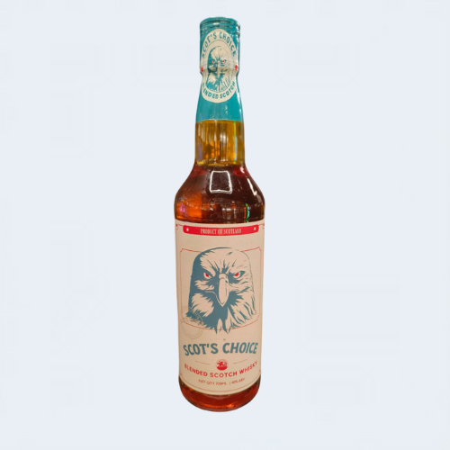 <h4>Scot's Choice Blended Scotch Whisky</h4>
                                             <div class='border-bottom my-3'></div> 
                                            <table id='alt-table' cellpadding='3' cellspacing='1' border='1' align='center' width='80%'>
                                                <thead id='head-dark'><tr><th>Quantity</th><th>Price/Unit</th></tr></thead>
                                                 <tr>
                                                    <td>700ml</td>
                                                    <td class='price'>₹1840</td>
                                                </tr>
                                                
                                            </table>
                                            <b class='text-start'>Description :</b>
                                            <p class='text-justify mt-2'>
                                      Discover the refined character of Scot’s Choice Blended Scotch Whisky — a smooth and balanced expression crafted from the finest selection of malt and grain whiskies from Scotland. Expertly blended and matured in traditional oak casks, it delivers a perfect harmony of rich flavor, subtle sweetness, and gentle warmth.
                                            </p>