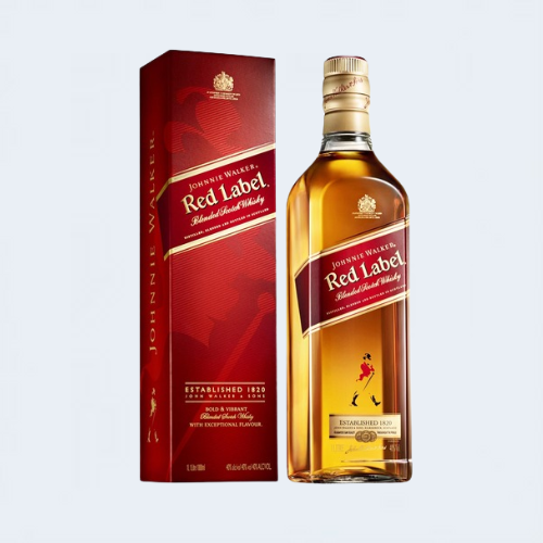 <h4>Johnnie Walker Red Label Whiskey</h4>
                                              <div class='border-bottom my-3'></div> 
                                            <table class='mb-3' id='alt-table' cellpadding='3' cellspacing='1' border='1' align='center' width='80%'>
                                                <thead id='head-dark'><tr><th>Quantity</th><th>Price/Unit</th></tr></thead>
                                                <tr><td>750ml</td><td class='price'>₹1800</td></tr>
                                            </table>
                                            <b class='text-start'>Description :</b>
                                            <p class='text-justify mt-2'>Johnnie Walker Red Label is crackling with spice and bursting with vibrant, smoky flavours. It's a blend that combines light whiskies from Scotland's East Coast and more peaty whiskies from the West, creating an extraordinary depth of flavour.</p>
