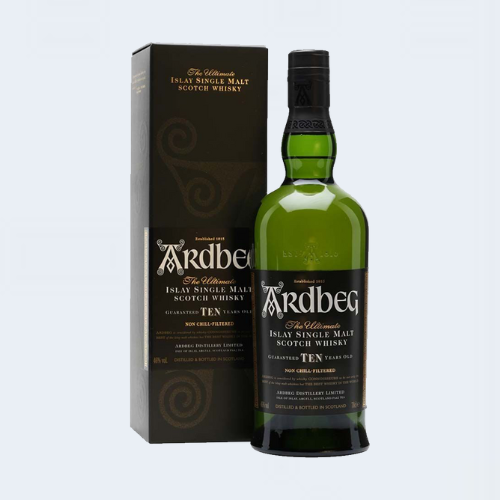 <h4>Ardbeg Ten Year Old Single Malt Scotch Whisky</h4>
                                             <div class='border-bottom my-3'></div> 
                                            <table id='alt-table' cellpadding='3' cellspacing='1' border='1' align='center' width='80%'>
                                                <thead id='head-dark'><tr><th>Quantity</th><th>Price/Unit</th></tr></thead>
                                                 <tr>
                                                    <td>700ml</td>
                                                    <td class='price'>₹6550</td>
                                                </tr>
                                                
                                            </table>
                                            <b class='text-start'>Description :</b>
                                            <p class='text-justify mt-2'>
                                         For many peat lovers, Ardbeg 10 ranks among the highest-quality entry-level whiskies on the market. This Islay single malt delivers a powerful burst of peat smoke alongside notes of coffee grounds, dark chocolate, menthol and liquorice sweets. Matured in ex-bourbon barrels, it offers a whirlwind of earthy peat and malty flavours. A classic Islay whisky that’s always deserving of a place in your drinks cabinet.
                                            </p>