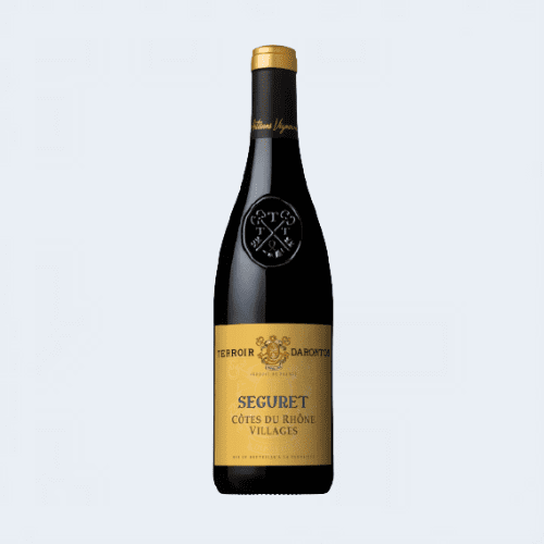 <h4>Terroir Daronton Seguret Cotes Du Rhone Red Wine</h4>
                                            <div class='border-bottom my-3'></div>
                                            <table id='alt-table' cellpadding='3' cellspacing='1' border='1' align='center' width='80%'>
                                            <thead id='head-dark'><tr><th>Quantity</th><th>Price/Unit</th></tr></thead>
                                            <tr><td>750ml</td><td class='price'>₹2690</td></tr>
                                        </table>
                                        <b class='text-start'>Description :</b>
                                            <p class='text-justify mt-2'>Terroir Daronton Seguret Cotes Du Rhone epitomises the finest expression of Rhone Valley terroirs, as well as over 60 years of expertise handed down from generation to generation.</p>